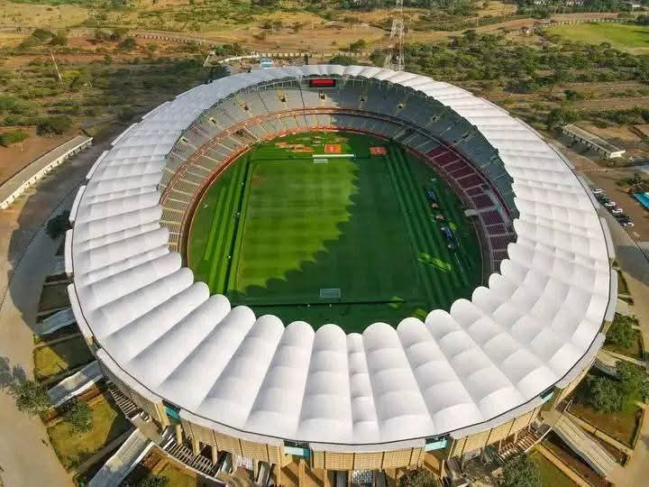 Aerial view of the revitalised Moi Internationa Sports Center/ Kasarani Stadium, Nairobi Kenya, host of Africa Nation Championship 2025. Image source; Ministry of Interior, Kenya
